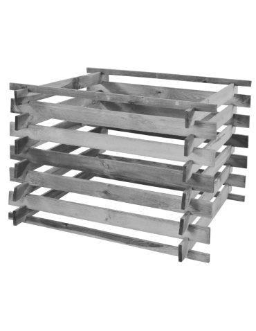 Drewniane kompostowniki ogrodowe – kompostowniki- cena na każdą kieszeń - Kompostownik ogrodowy drewniany siatka na krety ptaki kompostownik EKO - product 3