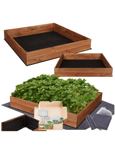 Skrzynia na warzywa skrzynie na warzywniak inspekt donica grządka 18x103x100