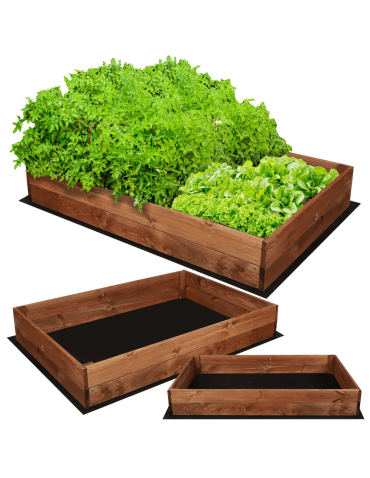 Uprawowe skrzynie ogrodowe- Warzywniaki- skrzynia do uprawy - Skrzynia na warzywa skrzynie na warzywniak inspekt donica grządka 18x120x80 - product 5