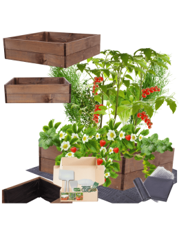 Skrzynia na warzywa skrzynie na warzywniak inspekt donica grządka 18x93x60