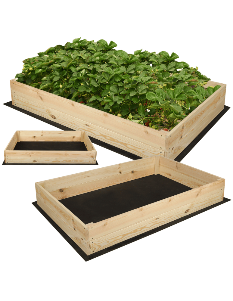 Uprawowe skrzynie ogrodowe- Warzywniaki- skrzynia do uprawy - Skrzynia na warzywa skrzynie na warzywniak inspekt donica grządka 18x120x60 - product b2b.wamar.biz 5