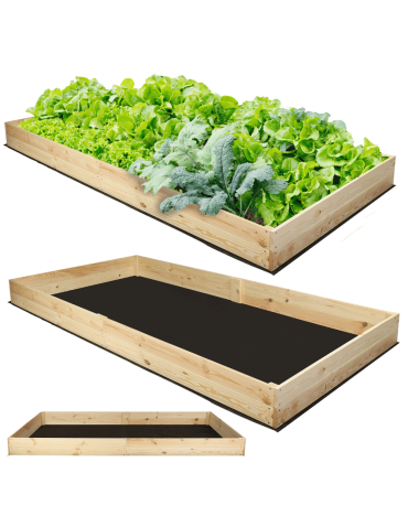 Uprawowe skrzynie ogrodowe- Warzywniaki- skrzynia do uprawy - Skrzynia na warzywa skrzynie na warzywniak inspekt donica grządka 18x160x120 - product 5