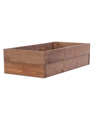 Uprawowe skrzynie ogrodowe- Warzywniaki- skrzynia do uprawy - Skrzynia na warzywa skrzynie na warzywniak inspekt donica grządka 18x100x60 - produkt 3