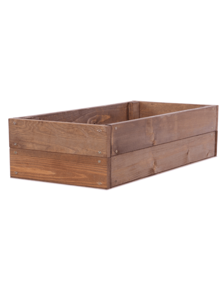 Uprawowe skrzynie ogrodowe- Warzywniaki- skrzynia do uprawy - Skrzynia na warzywa skrzynie na warzywniak inspekt donica grządka 18x120x30 - product b2b.wamar.biz 3