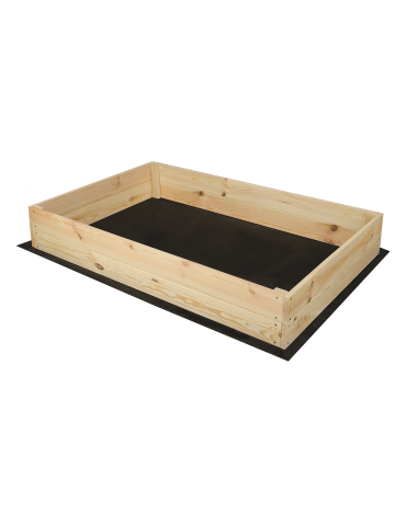 Uprawowe skrzynie ogrodowe- Warzywniaki- skrzynia do uprawy - Skrzynia na warzywa skrzynie na warzywniak inspekt donica grządka 18x120x60 - produkt 3