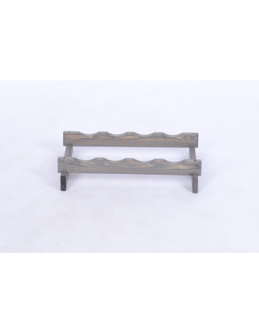 Modułowe stojaki do butelek RW11 - Stojak na wino regał modułowy na butelki 1x4 but WĄSKI ECO BEZ NARZĘDZI - product 4