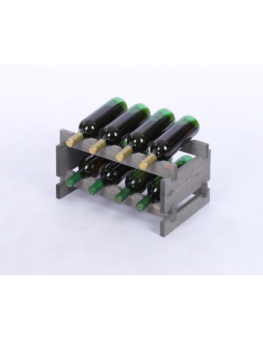 Stojak na wino regał modułowy na butelki 2x4 but WĄSKI ECO BEZ NARZĘDZI - produkt 2