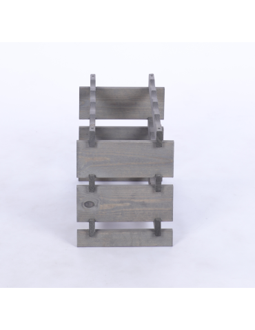 Modułowe stojaki do butelek RW11 - Stojak na wino regał modułowy na butelki 3x4 but WĄSKI ECO BEZ NARZĘDZI - produkt 5