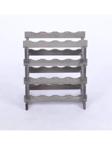 Modułowe stojaki do butelek RW11 - Stojak na wino regał modułowy na butelki 4x4 but WĄSKI ECO BEZ NARZĘDZI - product 4