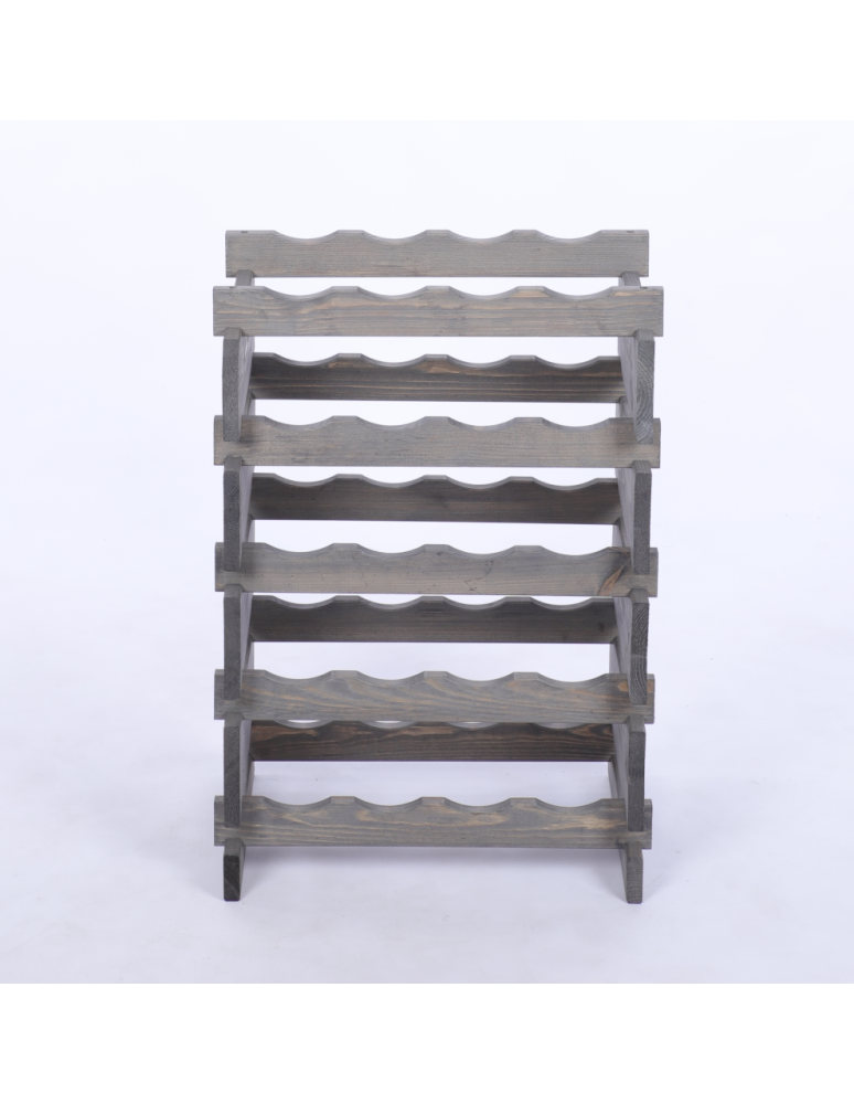 Modułowe stojaki do butelek RW11 - Stojak na wino regał modułowy na butelki 5x4 but BUDUJ JAK KLOCKI EKO - product b2b.wamar.biz 4