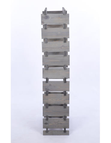 Modułowe stojaki do butelek RW11 - Stojak na wino regał modułowy na butelki 10x4 but DUŻY MONTAŻ BEZ NARZĘDZI - produkt 5