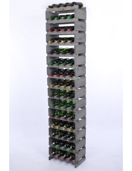 Stojak na wino regał modułowy na butelki 15x4 but WYSOKI BEZ NARZĘDZI - product 2