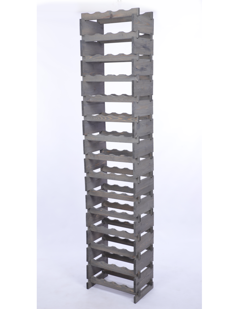 Modułowe stojaki do butelek RW11 - Stojak na wino regał modułowy na butelki 15x4 but WYSOKI BEZ NARZĘDZI - produkt b2b.wamar.biz 3