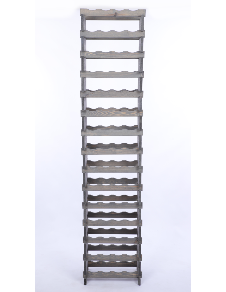 Modułowe stojaki do butelek RW11 - Stojak na wino regał modułowy na butelki 15x4 but WYSOKI BEZ NARZĘDZI - produkt b2b.wamar.biz 4