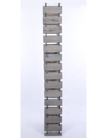 Modułowe stojaki do butelek RW11 - Stojak na wino regał modułowy na butelki 15x4 but WYSOKI BEZ NARZĘDZI - produkt 5