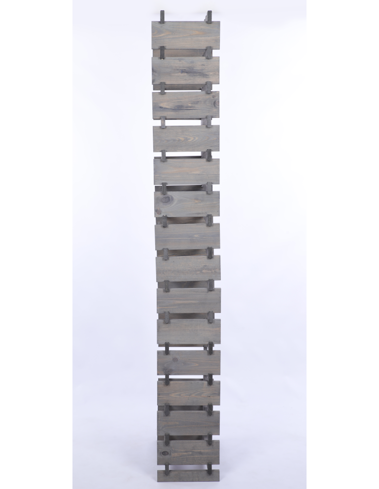 Modułowe stojaki do butelek RW11 - Stojak na wino regał modułowy na butelki 15x4 but WYSOKI BEZ NARZĘDZI - produkt b2b.wamar.biz 5