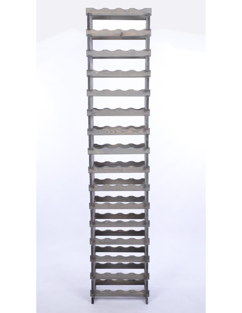 Modułowe stojaki do butelek RW11 - Stojak na wino regał modułowy na butelki 16x4 but WYSOKI BEZ NARZĘDZI - produkt b2b.wamar.biz 4