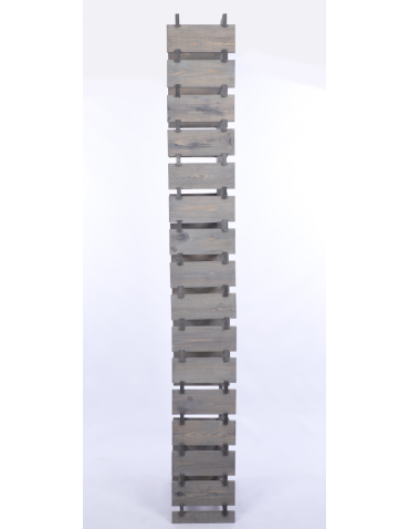 Modułowe stojaki do butelek RW11 - Stojak na wino regał modułowy na butelki 16x4 but WYSOKI BEZ NARZĘDZI - produkt 5