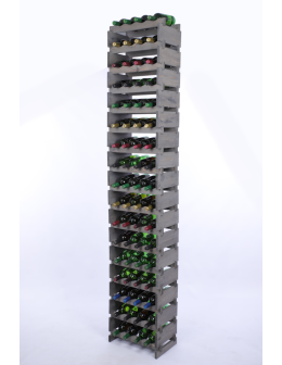 Stojak na wino regał modułowy na butelki 17x4 but WYSOKI BEZ NARZĘDZI - product 2
