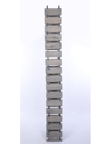 Modułowe stojaki do butelek RW11 - Stojak na wino regał modułowy na butelki 17x4 but WYSOKI BEZ NARZĘDZI - product 5