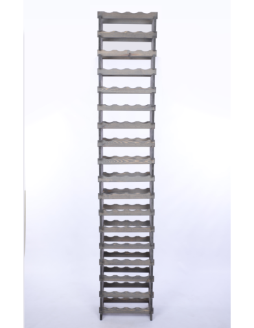 Modułowe stojaki do butelek RW11 - Stojak na wino regał modułowy na butelki 18x4 but WYSOKI BEZ NARZĘDZI - product 4