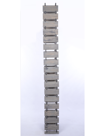 Modułowe stojaki do butelek RW11 - Stojak na wino regał modułowy na butelki 18x4 but WYSOKI BEZ NARZĘDZI - product 5