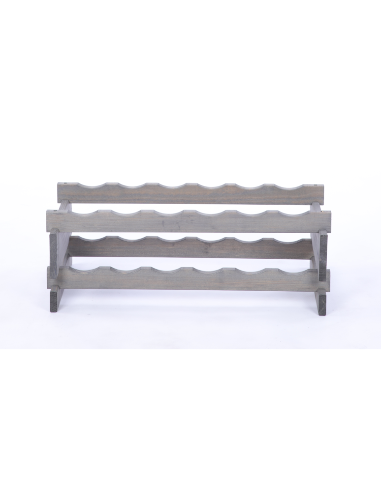 Modułowe stojaki do butelek RW11 - Stojak na butelki regał modułowy na wino 2x6 but POLSKI EKO BEZ NARZĘDZI - produkt b2b.wamar.biz 4