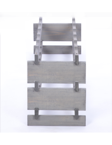 Modułowe stojaki do butelek RW11 - Stojak na butelki regał modułowy na wino 3x6 but POLSKI EKO BEZ NARZĘDZI - produkt 5