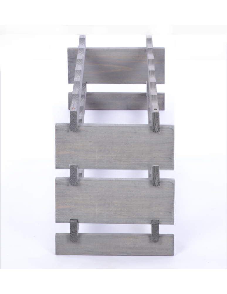 Modułowe stojaki do butelek RW11 - Stojak na butelki regał modułowy na wino 3x6 but POLSKI EKO BEZ NARZĘDZI - produkt b2b.wamar.biz 5