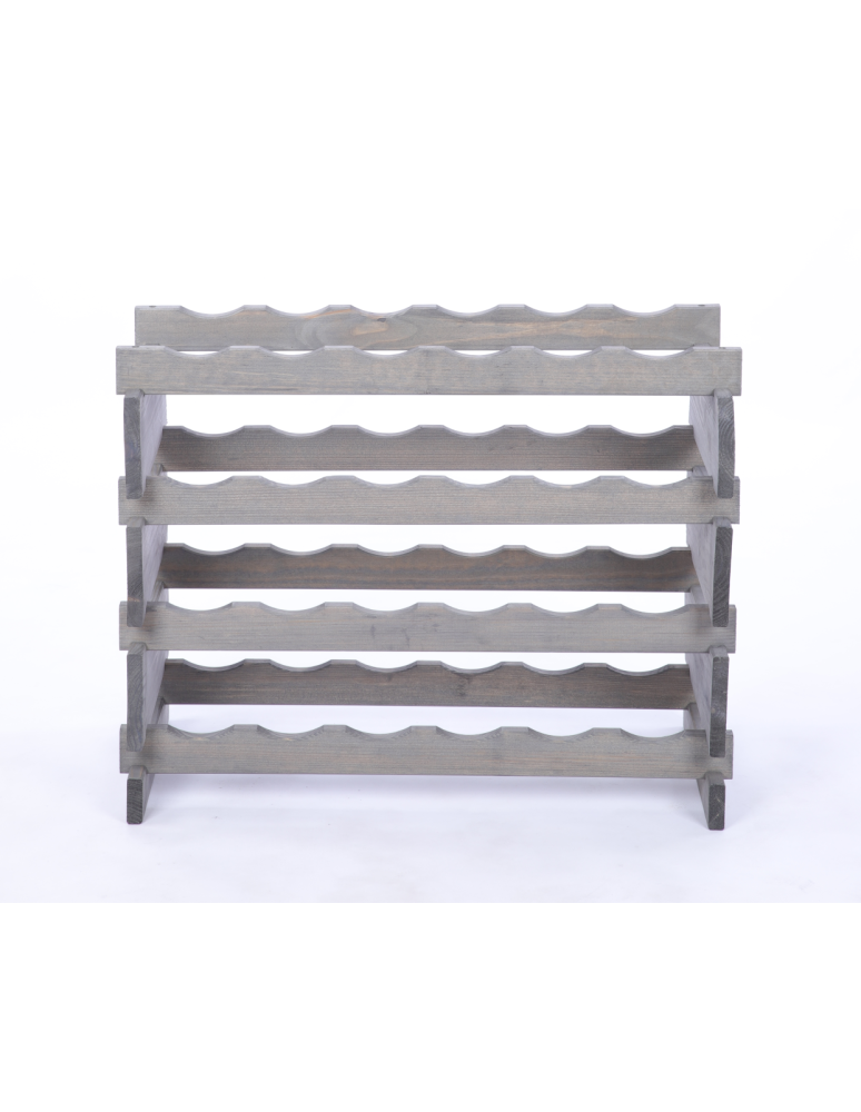 Modułowe stojaki do butelek RW11 - Stojak na butelki regał modułowy na wino 4x6 but POLSKI EKO BEZ NARZĘDZI - product b2b.wamar.biz 4