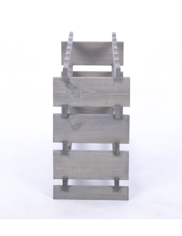 Modułowe stojaki do butelek RW11 - Stojak na butelki regał modułowy na wino 4x6 but POLSKI EKO BEZ NARZĘDZI - product 5