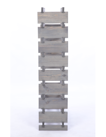 Modułowe stojaki do butelek RW11 - Stojak na butelki regał modułowy na wino 9x6 but POLSKI EKO BEZ NARZĘDZI - produkt 5