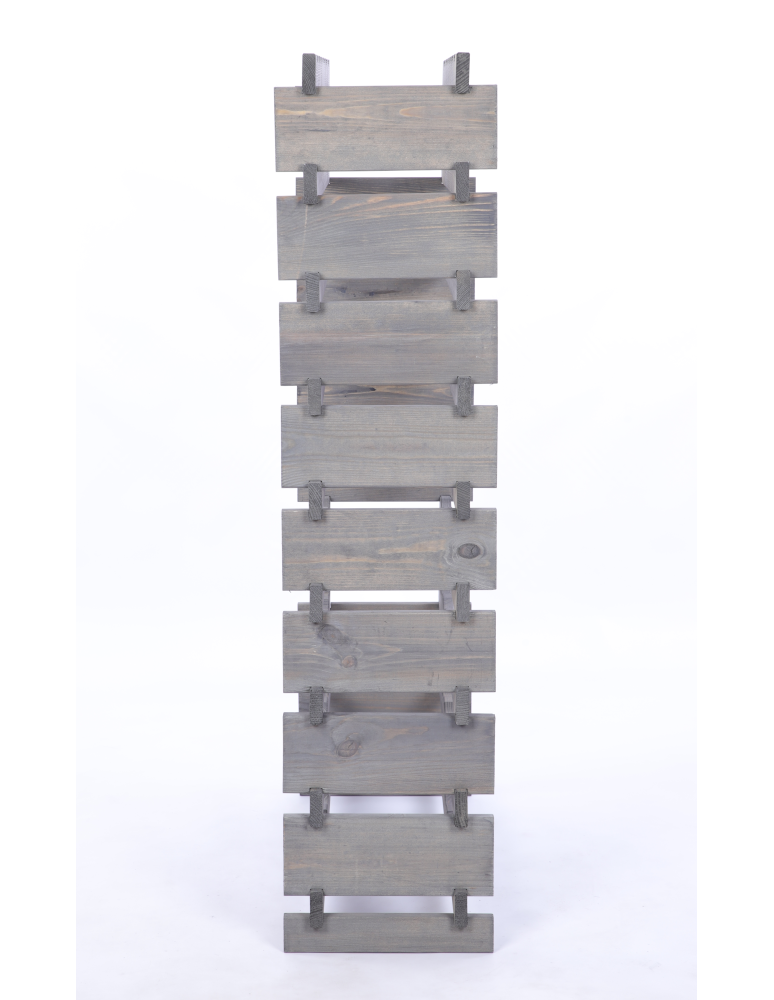 Modułowe stojaki do butelek RW11 - Stojak na butelki regał modułowy na wino 9x6 but POLSKI EKO BEZ NARZĘDZI - produkt b2b.wamar.biz 5