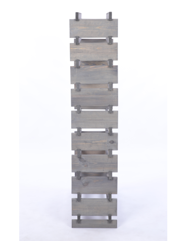 Modułowe stojaki do butelek RW11 - Stojak na butelki regał modułowy na wino 10x6 but DUŻY MONTAŻ BEZ NARZĘDZI - produkt 5