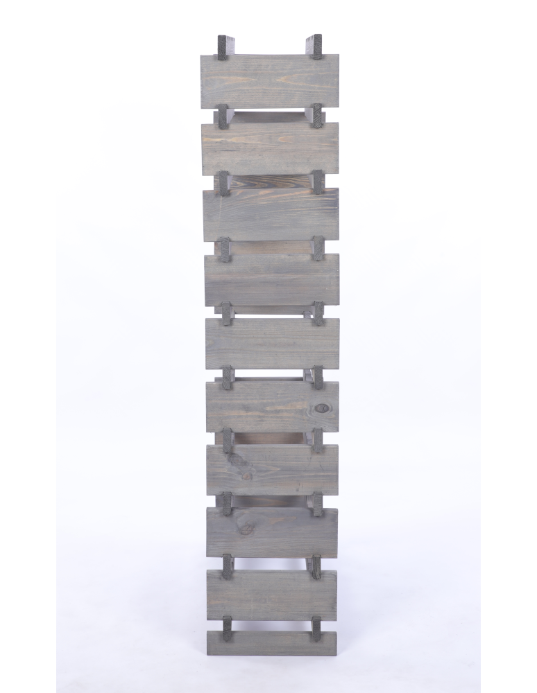 Modułowe stojaki do butelek RW11 - Stojak na butelki regał modułowy na wino 10x6 but DUŻY MONTAŻ BEZ NARZĘDZI - produkt b2b.wamar.biz 5