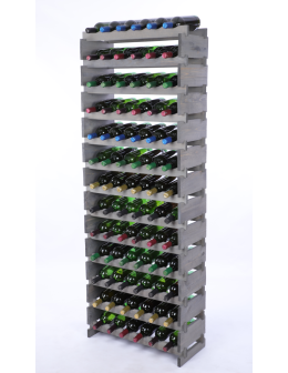 Stojak na butelki regał modułowy na wino 13x6 but POLSKI EKO BEZ NARZĘDZI - product 2
