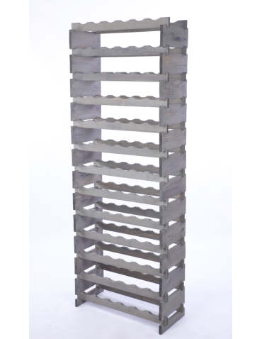 Modułowe stojaki do butelek RW11 - Stojak na butelki regał modułowy na wino 13x6 but POLSKI EKO BEZ NARZĘDZI - produkt 3