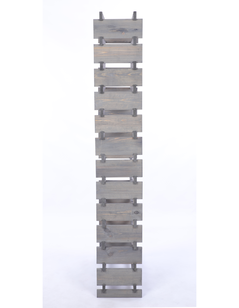 Modułowe stojaki do butelek RW11 - Stojak na butelki regał modułowy na wino 13x6 but POLSKI EKO BEZ NARZĘDZI - produkt b2b.wamar.biz 5