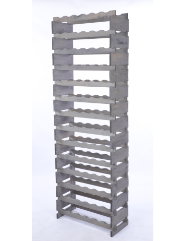 Modułowe stojaki do butelek RW11 - Stojak na butelki regał modułowy na wino 14x6 but POLSKI EKO BEZ NARZĘDZI - product 3