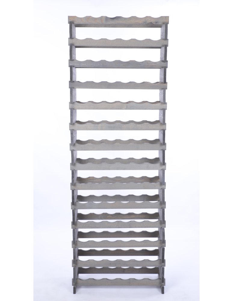 Modułowe stojaki do butelek RW11 - Stojak na butelki regał modułowy na wino 14x6 but POLSKI EKO BEZ NARZĘDZI - product b2b.wamar.biz 4