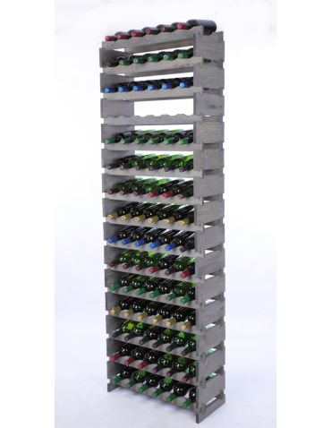 Stojak na butelki regał modułowy na wino 15x6 but WYSOKI BEZ NARZĘDZI - produkt 2