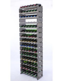 Stojak na butelki regał modułowy na wino 15x6 but WYSOKI BEZ NARZĘDZI - product 2