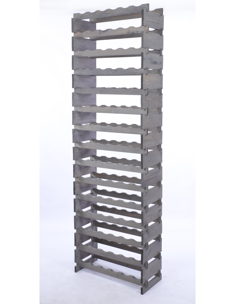 Modułowe stojaki do butelek RW11 - Stojak na butelki regał modułowy na wino 15x6 but WYSOKI BEZ NARZĘDZI - produkt b2b.wamar.biz 3