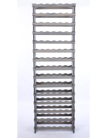 Modułowe stojaki do butelek RW11 - Stojak na butelki regał modułowy na wino 15x6 but WYSOKI BEZ NARZĘDZI - produkt 4