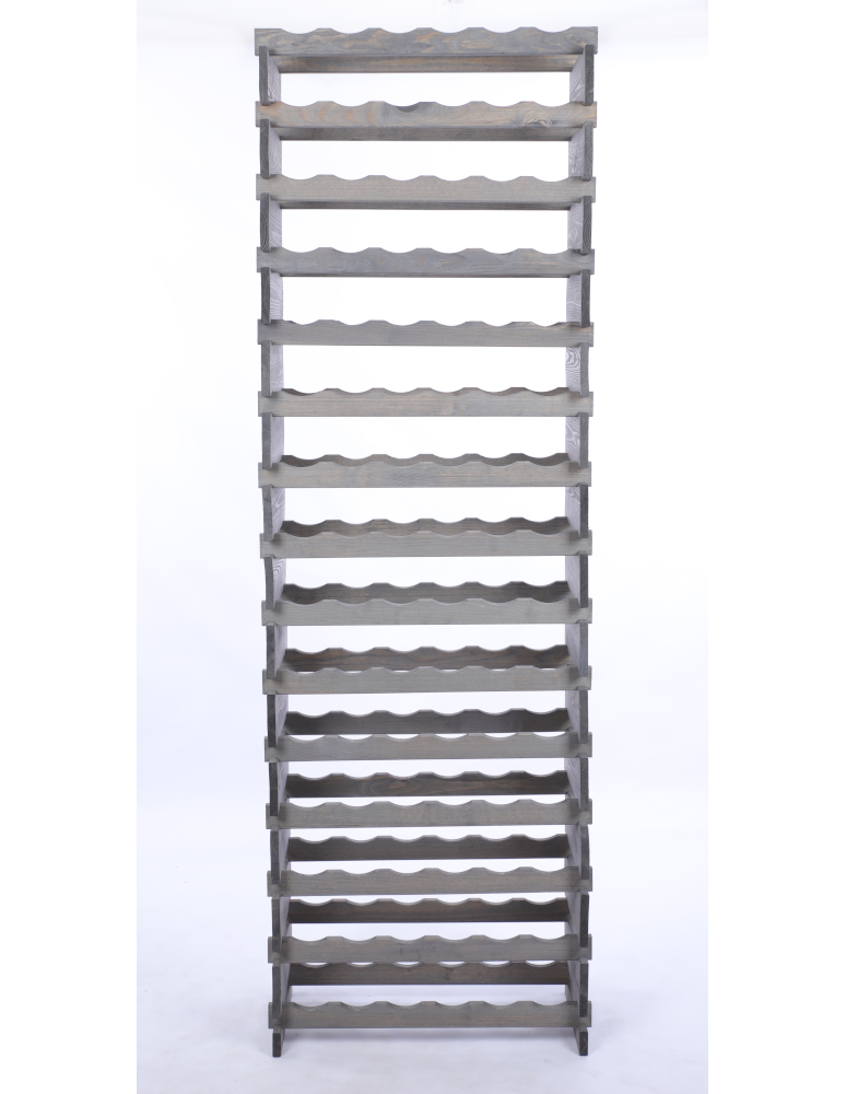 Modułowe stojaki do butelek RW11 - Stojak na butelki regał modułowy na wino 15x6 but WYSOKI BEZ NARZĘDZI - produkt b2b.wamar.biz 4