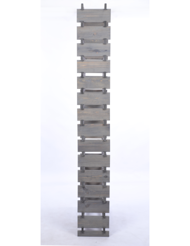 Modułowe stojaki do butelek RW11 - Stojak na butelki regał modułowy na wino 15x6 but WYSOKI BEZ NARZĘDZI - produkt 5