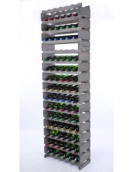 Stojak na butelki regał modułowy na wino 16x6 but WYSOKI BEZ NARZĘDZI - product 2