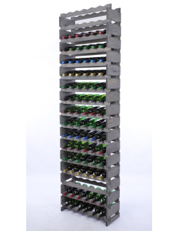 Stojak na butelki regał modułowy na wino 17x6 but WYSOKI BEZ NARZĘDZI - product 2