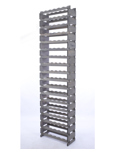 Modułowe stojaki do butelek RW11 - Stojak na butelki regał modułowy na wino 18x6 but WYSOKI BEZ NARZĘDZI - product 3