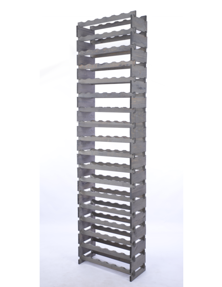 Modułowe stojaki do butelek RW11 - Stojak na butelki regał modułowy na wino 18x6 but WYSOKI BEZ NARZĘDZI - product b2b.wamar.biz 3